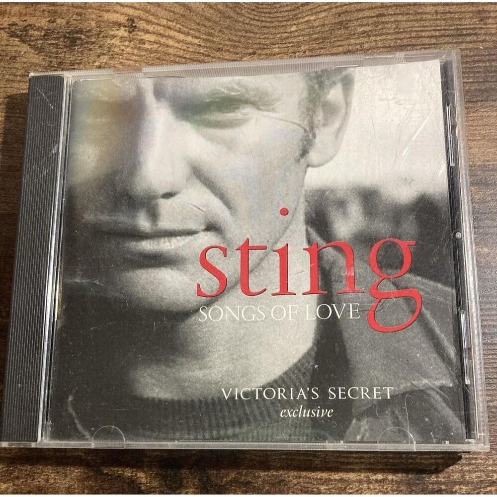 CD titled "Songs of Love" by artist Sting